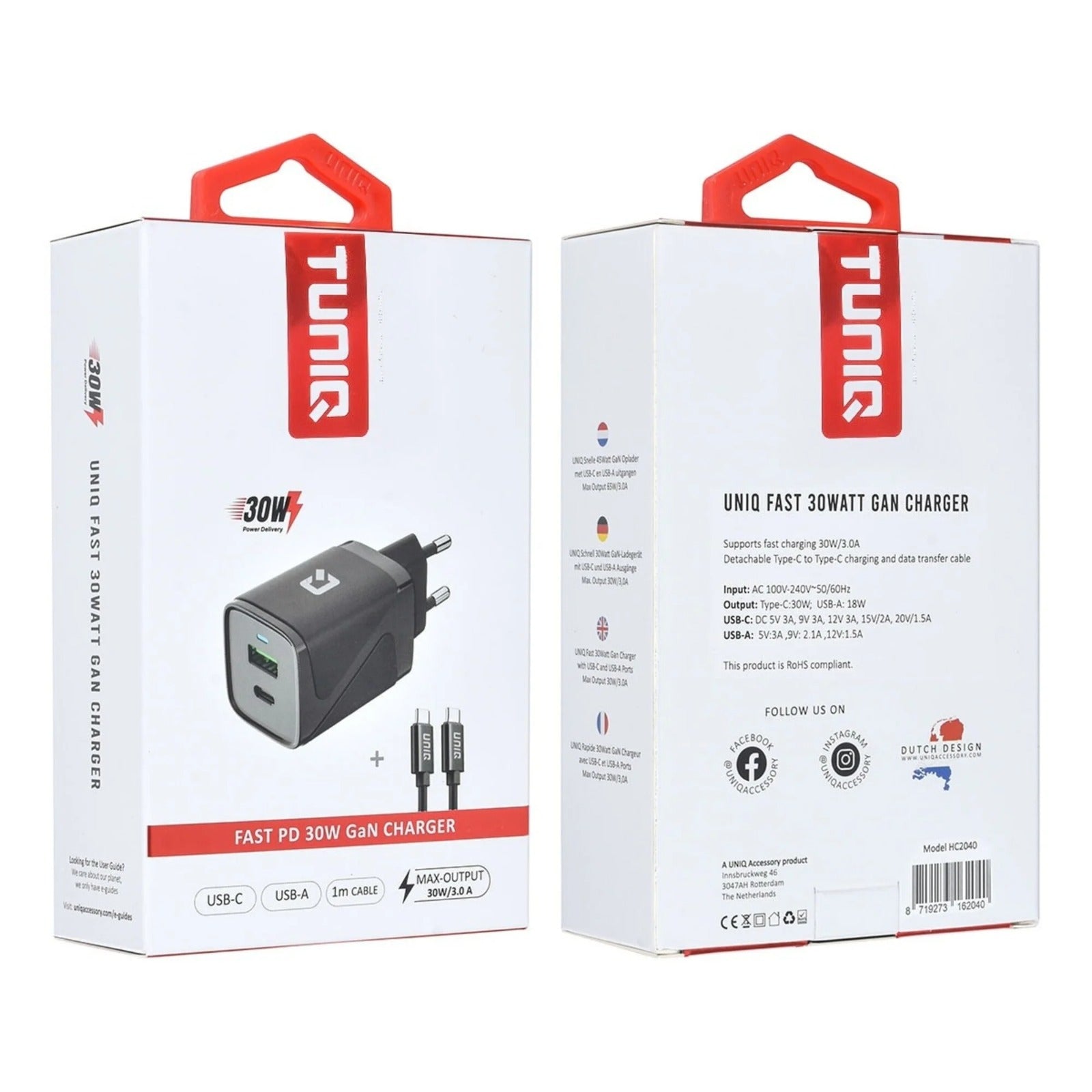 Fast PD 30W GaN Charger
