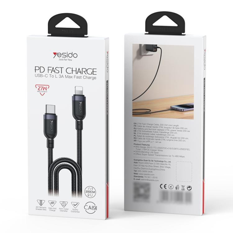 PD Fast Charge Usb-C To Lightning (iphone)