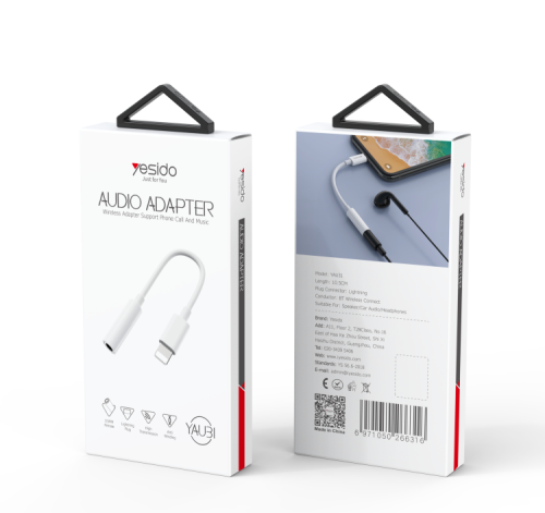 Aux audio cable to lightning