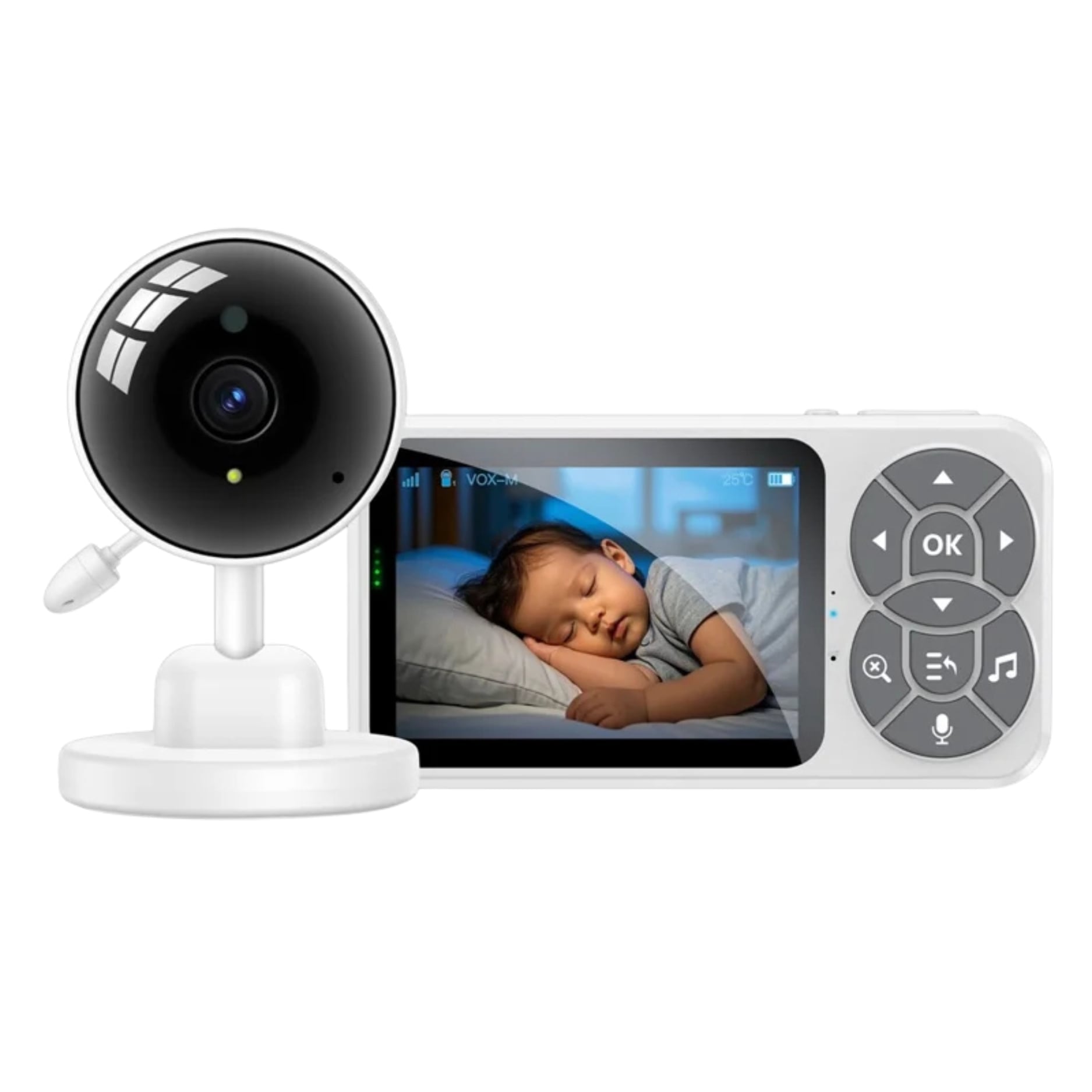 3.5M Inch Baby Monitor & 1MP Camera